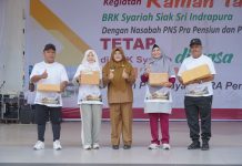 BRK Syariah Siak Permudah Layanan TASPEN bagi ASN Pensiun