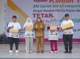 BRK Syariah Siak Permudah Layanan TASPEN bagi ASN Pensiun