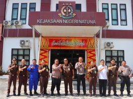 Perkuat Sinergitas Antar Aparat Penegak Hukum, Kapolres Natuna Silaturahmi ke Kejaksaan Negeri Natuna