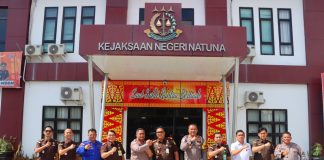 Perkuat Sinergitas Antar Aparat Penegak Hukum, Kapolres Natuna Silaturahmi ke Kejaksaan Negeri Natuna