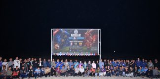 Lanud Raden Sadjad Natuna Gelar Nobar Gratis Semifinal Prancis vs Spanyol, Layar Tancap di Bibir Pantai Nirwana