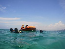 Simulasi Kapal Karam di Perairan Senoa Tutup Latihan SAR Natuna 2026
