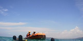 Simulasi Kapal Karam di Perairan Senoa Tutup Latihan SAR Natuna 2026