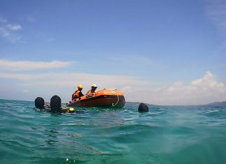 Simulasi Kapal Karam di Perairan Senoa Tutup Latihan SAR Natuna 2026