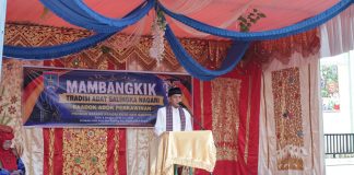 Ketua DPRD Kota Payakumbuh Buka Kegiatan Adat ‘Mambangkik Tradisi Adat Salingka Nagori Koto Nan Gadang