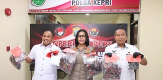 17 Tersangka Ditangkap, Polda Kepri Bongkar Jaringan Narkotika Internasional
