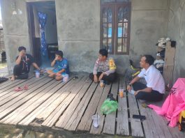 Polsek Pulau Laut Tingkatkan Harkamtibmas Melalui Sambang Door to Door System