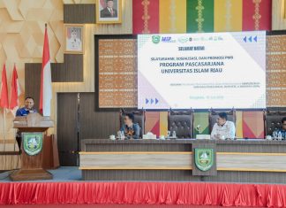Dorong Peningkatan SDM ASN, Wabup Bagus Sambut Sosialisasi Magister Ilmu Pemerintahan UIR