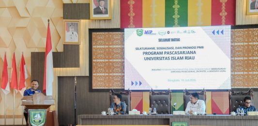 Dorong Peningkatan SDM ASN, Wabup Bagus Sambut Sosialisasi Magister Ilmu Pemerintahan UIR