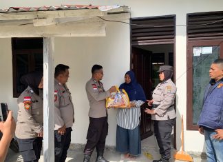 Polsek Bunguran Timur Gelar Jumat Berbagi dan Kunjungan Warakawuri, Wujud Kepedulian kepada Keluarga Purnabakti Polri