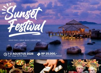 Jangan Lewatkan! Ajak Keluarga dan Sahabat Berakhir Pekan Bersama di Sunset Festival 2026 Adiwana Jelita Sejuba