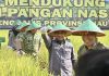 Hadiri Panen Raya TNI di Siak Kecil, Wabup Bagus Santoso Tegaskan Komitmen Bengkalis Dukung Ketahanan Pangan Nasional