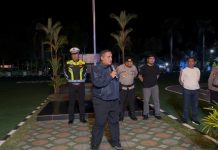 Kapolres Natuna Turun Langsung Pimpin Patroli Malam, Cegah Balap Liar dan Gangguan Kamtibmas