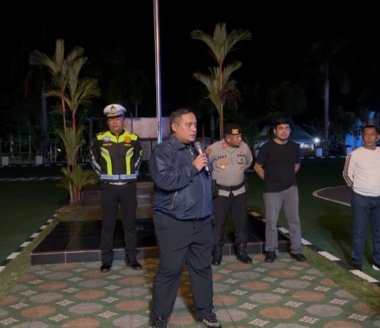 Kapolres Natuna Turun Langsung Pimpin Patroli Malam, Cegah Balap Liar dan Gangguan Kamtibmas
