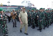 Bupati Asahan Hadiri Penyambutan Kepulangan Satgas Pamtas RI-PNG Yonif 126/KC