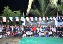 Kebersamaan Warnai Nobar Final Piala Dunia di Nirwana Beach Lanud Raden Sadjad Natuna