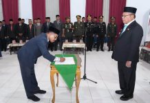 Sembilan Pejabat Pimpinan Tinggi Pratama Dilantik, Bupati Buton Selatan Tekankan Profesionalisme