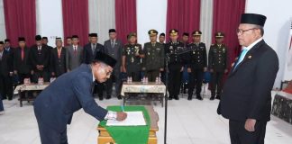 Sembilan Pejabat Pimpinan Tinggi Pratama Dilantik, Bupati Buton Selatan Tekankan Profesionalisme