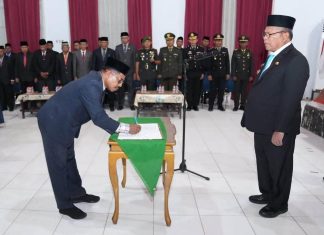 Sembilan Pejabat Pimpinan Tinggi Pratama Dilantik, Bupati Buton Selatan Tekankan Profesionalisme
