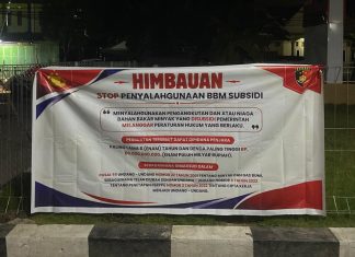 Polres Buton Beri Alarm Imbauan Stop Penyalahgunaan BBM Bersubsidi
