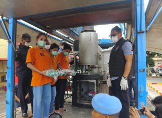 Polres Asahan Musnahkan Narkotika Jenis Sabu dan Vape 3 Wanita Ditangkap