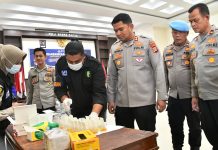 Kapolres Aceh Timur Perketat Disiplin Personel, Tes Urine Digelar, Cegah Judol dan Pinjol