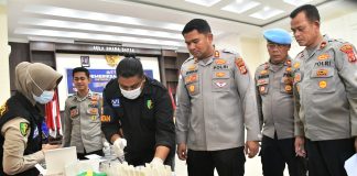 Kapolres Aceh Timur Perketat Disiplin Personel, Tes Urine Digelar, Cegah Judol dan Pinjol