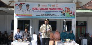 Wakil Bupati Asahan Pimpin Upacara Hari Anak Nasional ke-42, Tegaskan Komitmen Penuhi Hak Anak