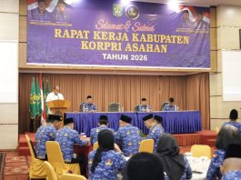 Bupati Asahan Buka Rakerkab KORPRI 2026, Tekankan Integritas dan Profesionalisme ASN