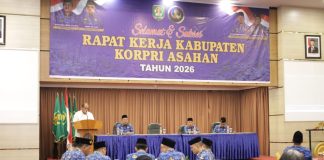Bupati Asahan Buka Rakerkab KORPRI 2026, Tekankan Integritas dan Profesionalisme ASN