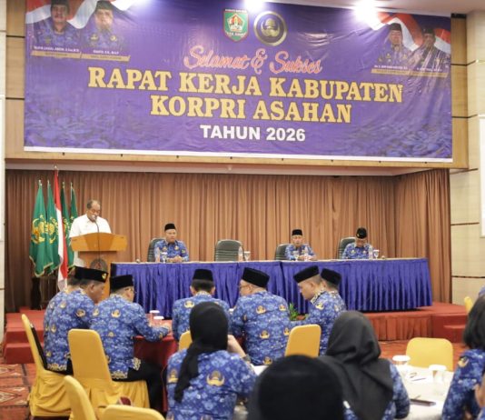 Bupati Asahan Buka Rakerkab KORPRI 2026, Tekankan Integritas dan Profesionalisme ASN