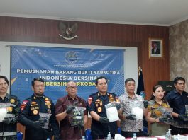 Gagalkan Penyelundupan dari Malaysia, DJBC Kepri dan BNNP Musnahkan 3,498 Gram Sabu