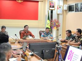 Lanud Raden Sadjad Dukung Persiapan HUT Ke-81 Kemerdekaan RI di Kabupaten Natuna