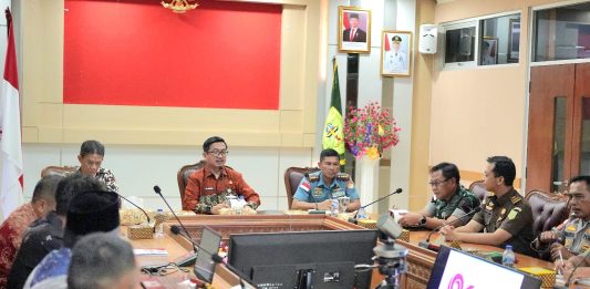 Lanud Raden Sadjad Dukung Persiapan HUT Ke-81 Kemerdekaan RI di Kabupaten Natuna