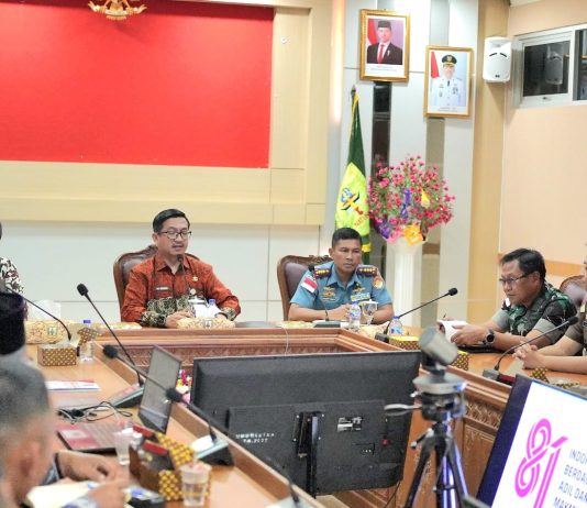 Lanud Raden Sadjad Dukung Persiapan HUT Ke-81 Kemerdekaan RI di Kabupaten Natuna
