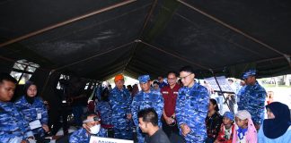 Pengobatan Massal Hari Bakti TNI AU ke-79 Disambut Antusias Masyarakat Natuna