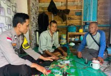 Bhabinkamtibmas Polsek Bunguran Timur Perkuat Kemitraan dengan Warga melalui Kegiatan DDS