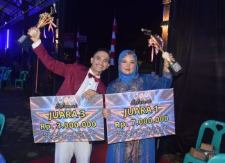 Penyanyi Asal Lingga Tampil Memukau, Bawa Pulang Dua Gelar di Lomba Karaoke Bintan