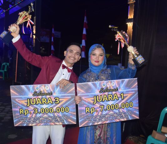 Penyanyi Asal Lingga Tampil Memukau, Bawa Pulang Dua Gelar di Lomba Karaoke Bintan