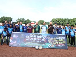 Bupati Asahan Buka Turnamen Sepak Bola Kemerdekaan ke-81 Perebutkan Piala Dandim 0208/Asahan