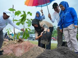 Afni Ajak Warga Rawat Pohon, 5.050 Bibit Ditanam di Jalur Mempura-Dayun