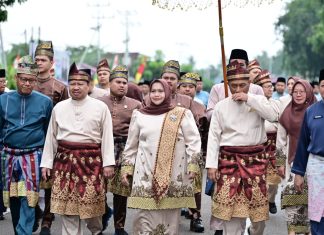 Puncak Hari Jadi Ke-514 Bengkalis Diawali Arak-arakan Adat Menuju Sidang Paripurna Istimewa