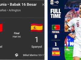 Gol Tunggal Mikel Merino di Menit 90+1 Antarkan Ronaldo Cs Pulang Kampung