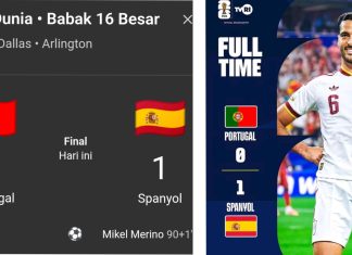 Gol Tunggal Mikel Merino di Menit 90+1 Antarkan Ronaldo Cs Pulang Kampung