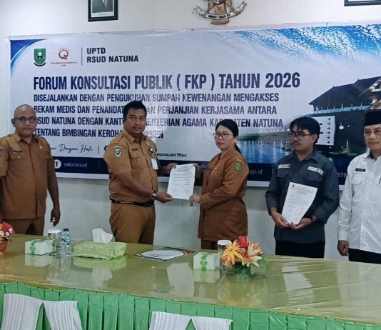 Forum Komunikasi Publik 2026, RSUD Natuna Tampung Aspirasi Demi Pelayanan Kesehatan Lebih Baik