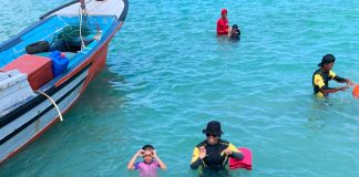 SAR Natuna Latih Pelajar di Pulau Terdepan Berenang dan Kenalkan Keselamatan Maritim Sejak Dini