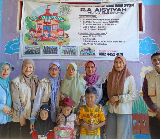 LAZISMU Baubau Salurkan Program School Kit untuk Dukung Pendidikan Anak