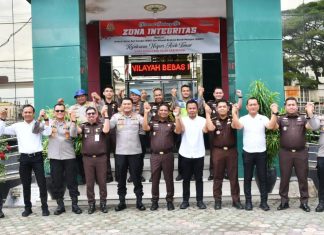 Perkuat Sinergi Penegakan Hukum, Kapolres Aceh Timur Kunjungi Kejaksaan Negeri Aceh Timur
