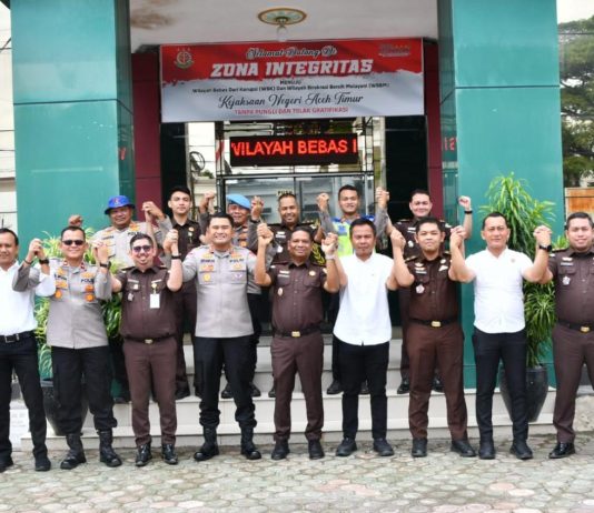 Perkuat Sinergi Penegakan Hukum, Kapolres Aceh Timur Kunjungi Kejaksaan Negeri Aceh Timur