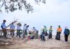 Sambut Hari Bakti TNI AU ke-79, Lanud Raden Sadjad Natuna Gelar Karya Bakti Bersih Pantai Piwang Bersama Masyarakat